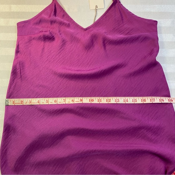 A New Day Vibrant Purple Slip Dress Adjustable Straps Sz Small NWT - Picture 6 of 12